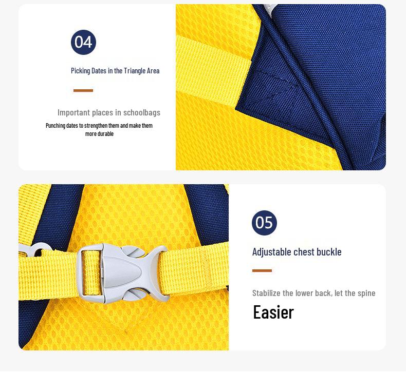 Lightweight, Spine-Friendly Astronaut Schoolbag for Kids – Large Capacity, Wear-Resistant Backpack