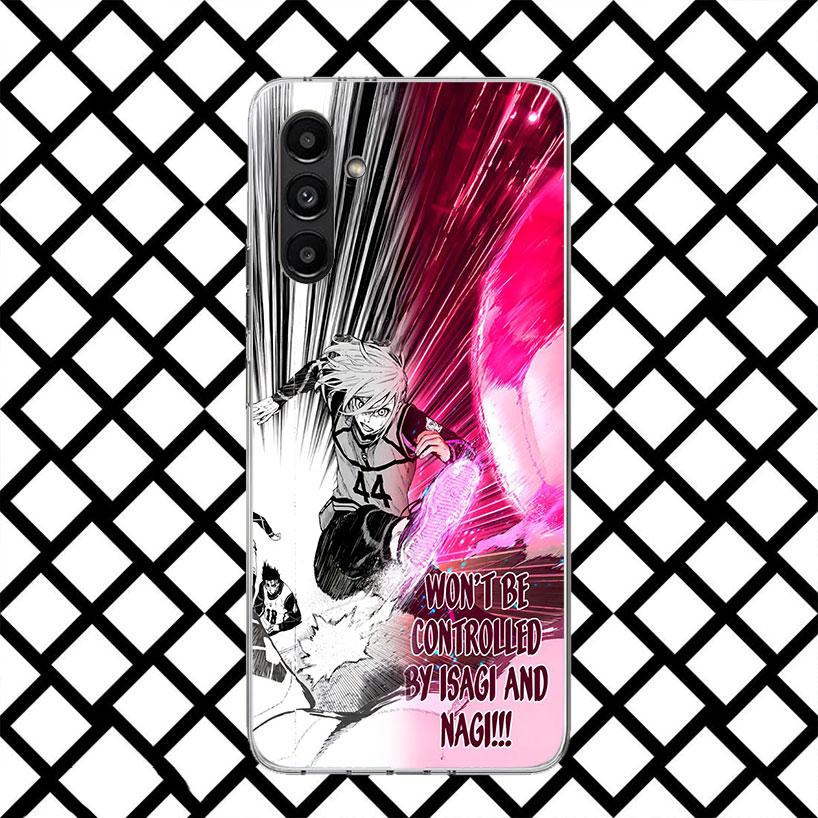 Blue Lock Football Anime Phone Case for Samsung Galaxy A17 A37 A57 A16 A26 A36 A56 A15 A25 A35 A55 A14 A24 A34 A54 A13 A23 A33 A
