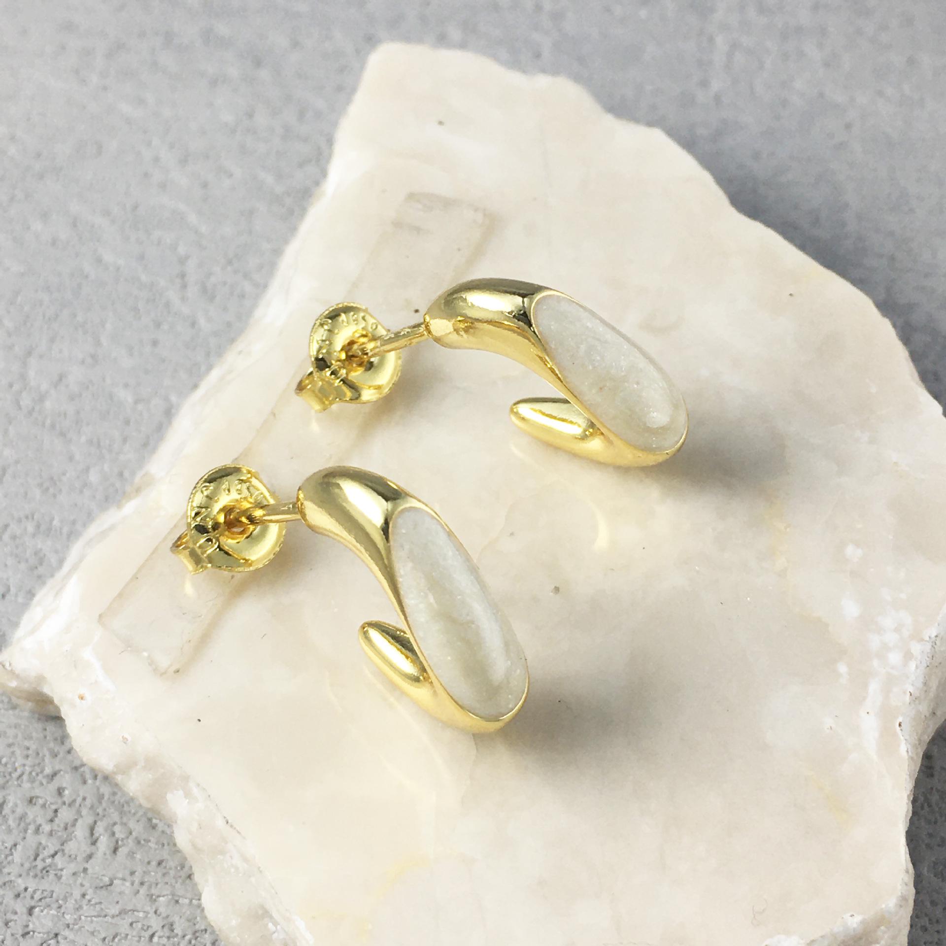 UNOde50 2024 Gold-Plated Women s Earrings - Elegant  Romantic Jewelry Gift Gold-plated