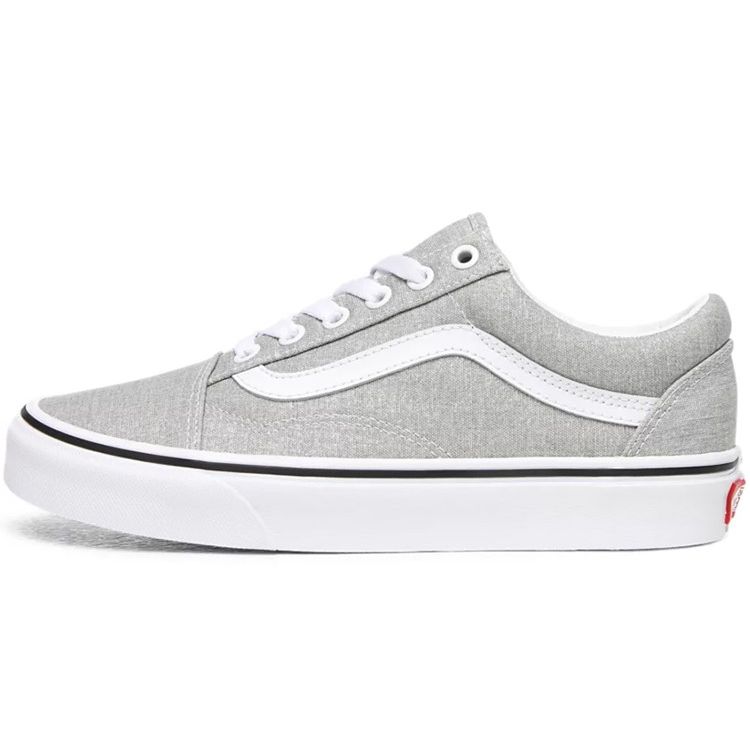

Серебристые кроссовки унисекс Vans Old Skool True-White VN0A4U3BX1K