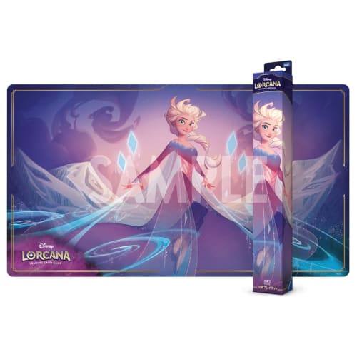 TAKARA TOMY Disney Lorcan Trading Card Game Japanese Version Official Playmat "Elsa the Fifth Spirit