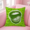 Singer CCharli XCX BRAT  Cushion Cover 30x50 Polyester Sofa Cushions Decorative Throw Pillows Home Decoration Pillowcover