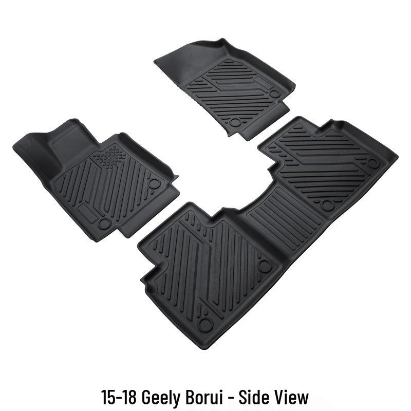 TPE Eco-Friendly Floor Mats for 2015-2018 Geely Borui Interior Modification