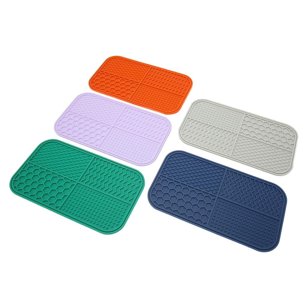 Vantuzlu Evcil Hayvan Yalama Matı Boğulmayı Önler Silikon Yavaş Besleyici Köpek Fıstık Ezmeli Yalama Pedi için