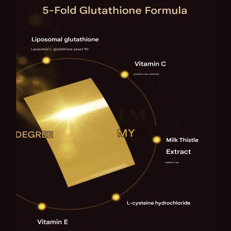 Vitamin Village Liposome GLUTAONE EVER FILM (30 Películas) Compra barata en  Joom