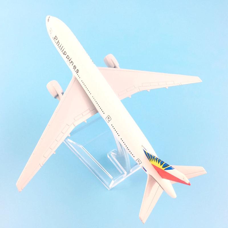 1/400 Scale 16cm Philippines Boeing 777 Aircraft Model Planel Airplane Diecast Metal Planes