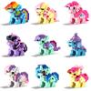 My Little Pony Будівельні блоки Лего Дівчата Еквестрії Фігурка Сутінкова Іскра Будівельні блоки Мультяшний Персонаж Іграшки Для Дітей