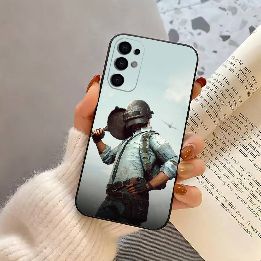 Game P-PUBG-es Phone Case Black Silicone Soft For Samsung S25,S24,S21,S22,S23,S30,Ultra,S20,Plus,Fe,Lite