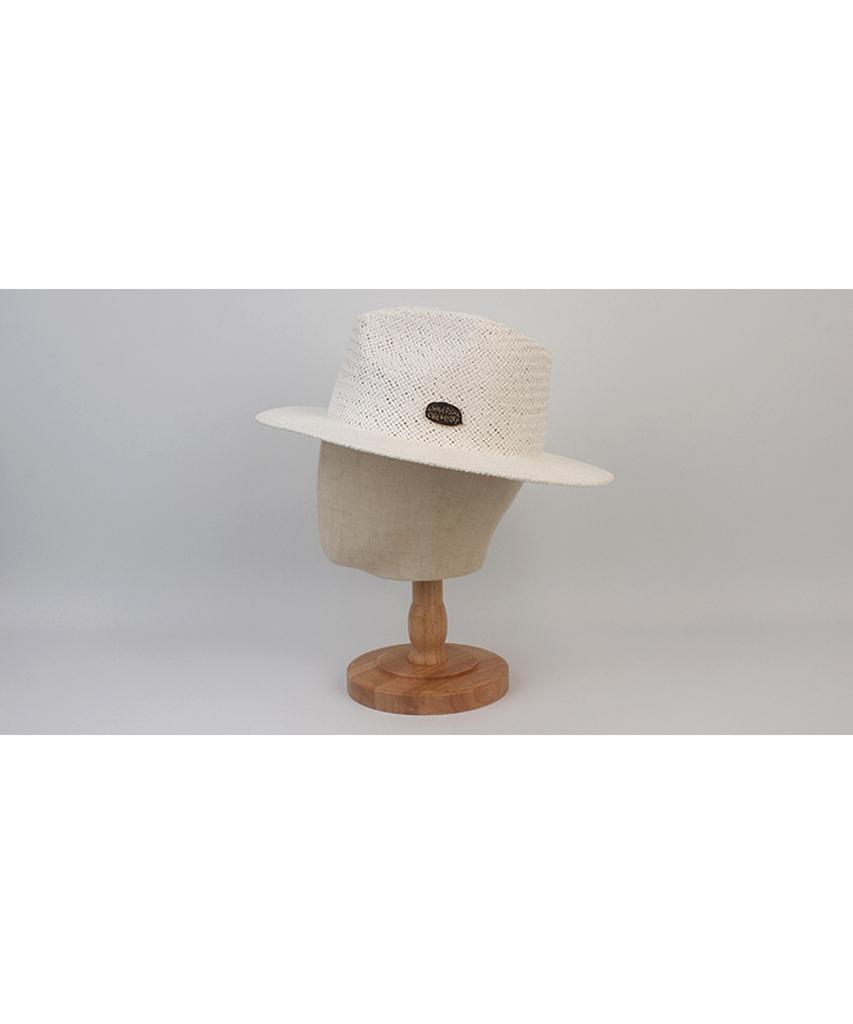 Yunibeosyeolkemiseuteuli Summer Simple White Fedora - Big Size Summer Fedora