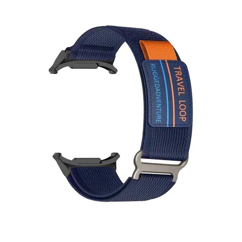 Nylon Travel Loop Strap For Samsung Galaxy Watch 7 Ultra Sport Band For Galaxy 7 47mm Ultra Bracelet