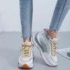 Thick-soled INS Trendy Versatile Niche Fashion Pearl Dad Shoes, Rainbow High-top Popular Sporty Casual Shoes