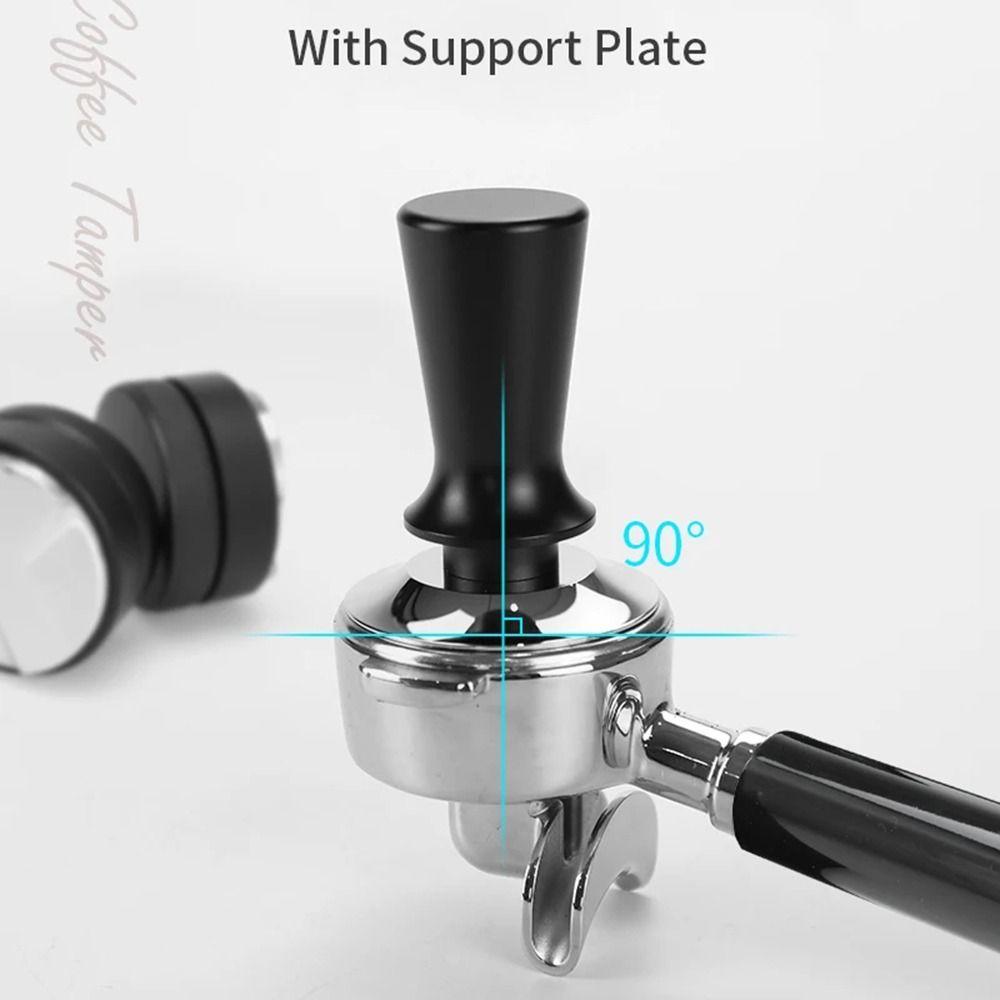 Internal Spring Design Stainless Steel Coffee Tamper Calibrated Coffee Leveler  Espresso Machine