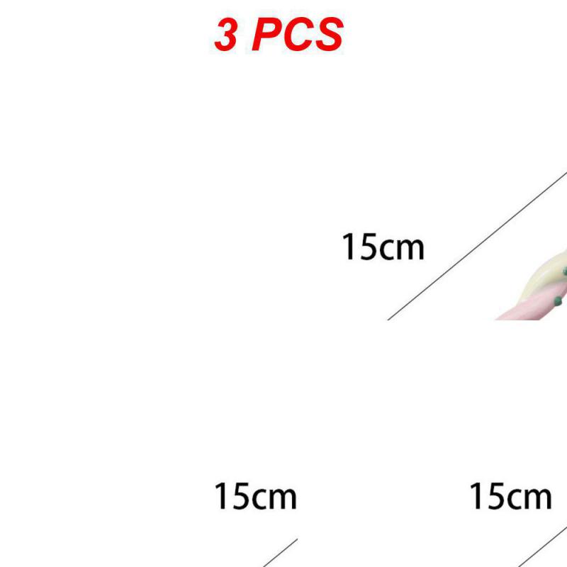 1~10PCS Ceramic Long Handle Spoon Kawaii Korean Ice Cream Hand Painted Dessert Spoon with Long Handle Kitchen Tableware