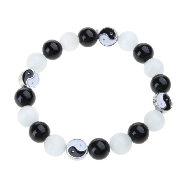

Opals Bead Simple Jewelry Handmade Bohemia Stretch Bracelet Gift for Women 1
