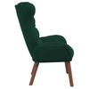 Armchair Dark Green 69 X 74 X 93 Cm Velvet