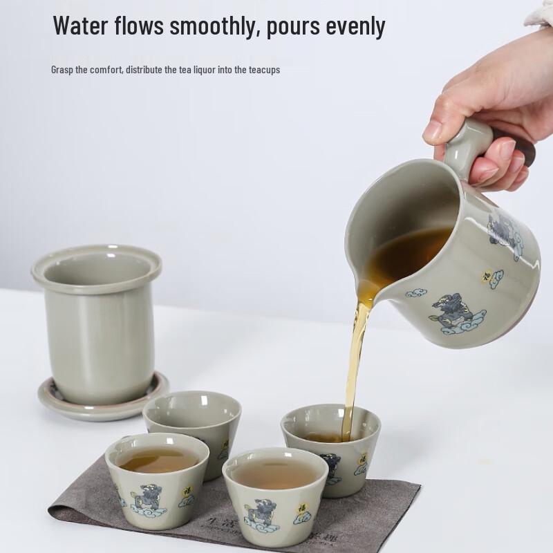Naijiang Portable Ceramic Tea Set for Travel