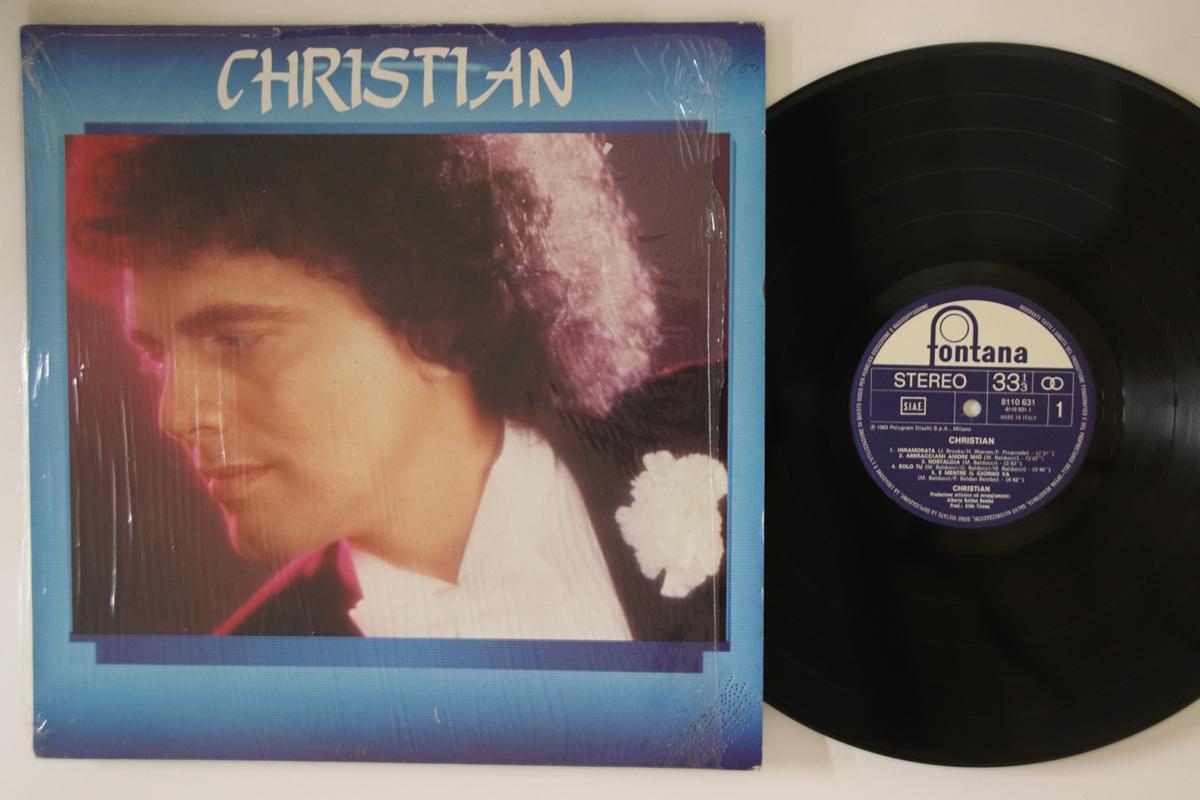 

LP Record CHRISTIAN - Christian 8110631 FONTANA 1983 Italy Rock Used