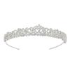 European and American Korean Style Bridal Hair Accessories Princess Crown Wedding Tiara Zircon Crown