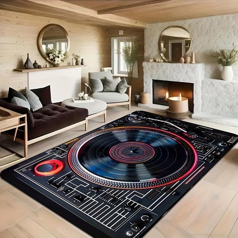 1 Stück Scheibenmuster Küchenteppiche Rutschfest Heimtürmatten Pop-Design Badezimmerteppiche Badematte Teppich für Zuhause Spüle Wäsche Dekor