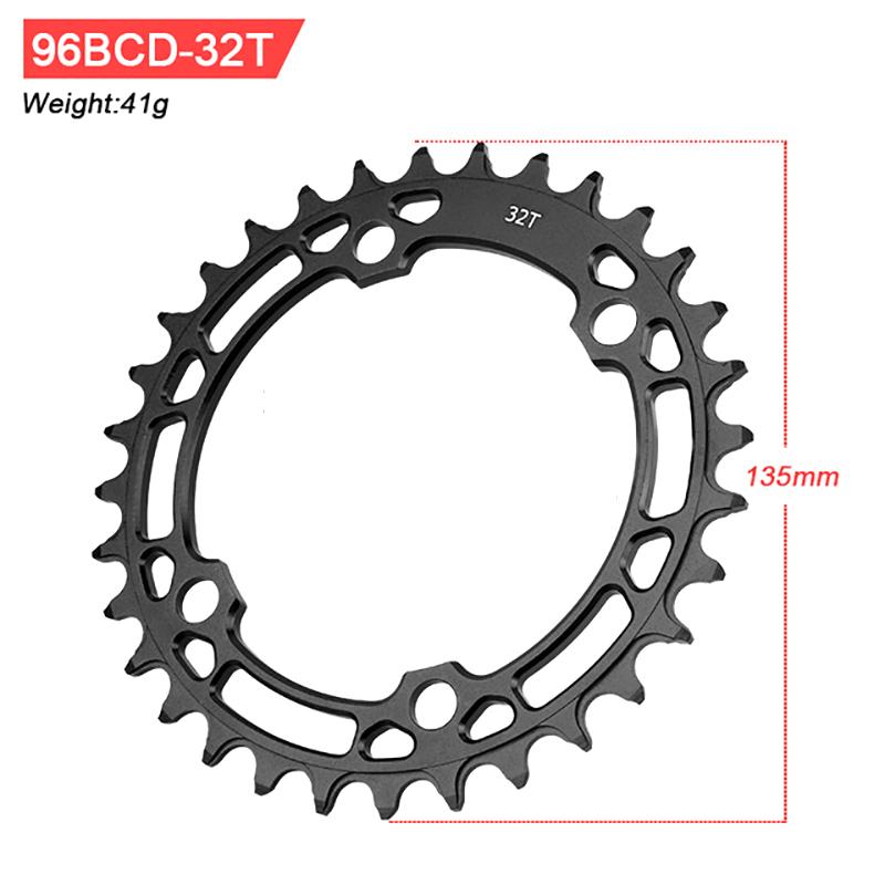 Walgun 96BCD Round MTB Bicycle Chainring 64/96BCD 26/36T 32/34/36T For M7000 M8000 M4100 M5100/MT510 Bike Crank Crown Chainring 32T
