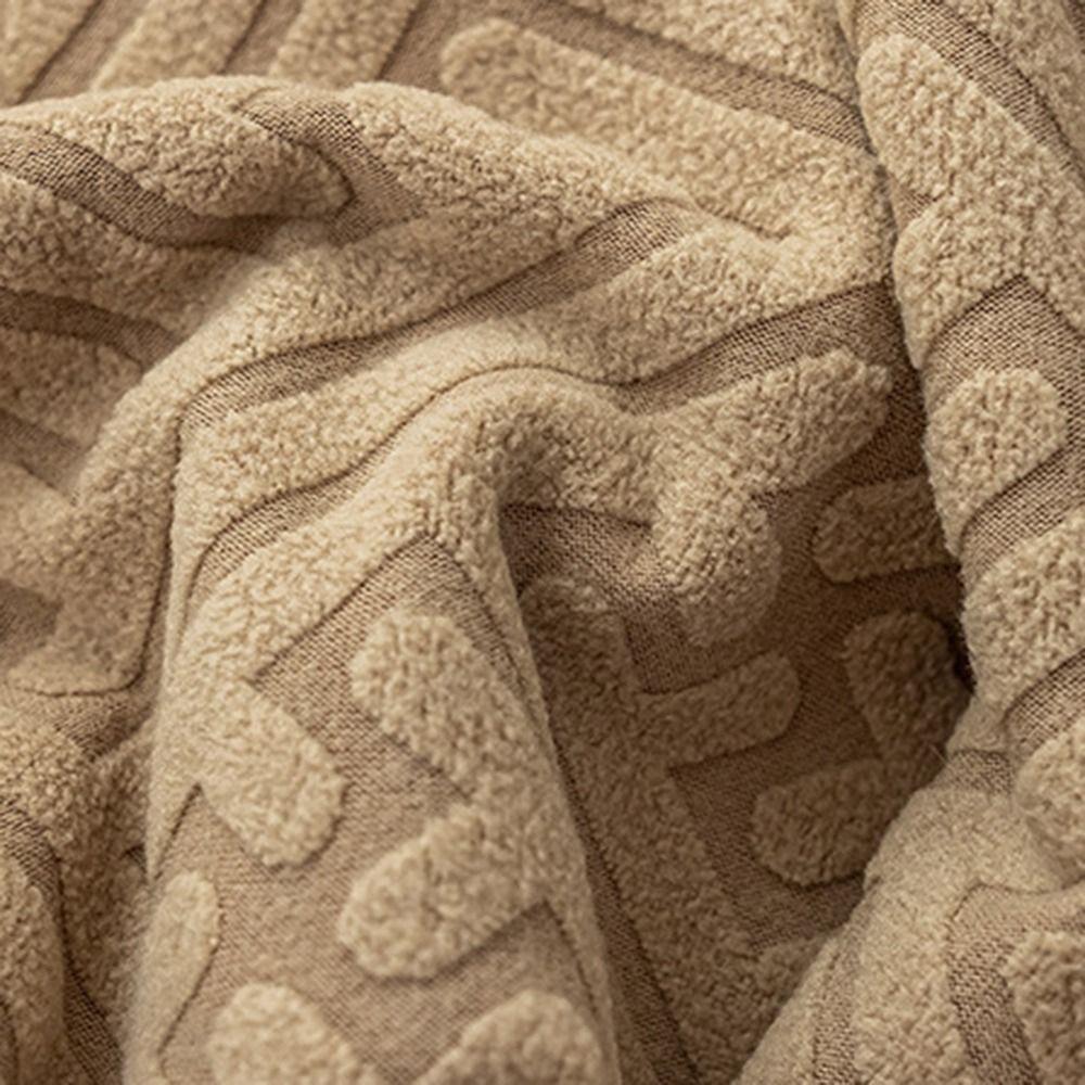 High-elastic Dining Chair Cover Jacquard Backrest Protector Stool Slipcover  for Home Decoration