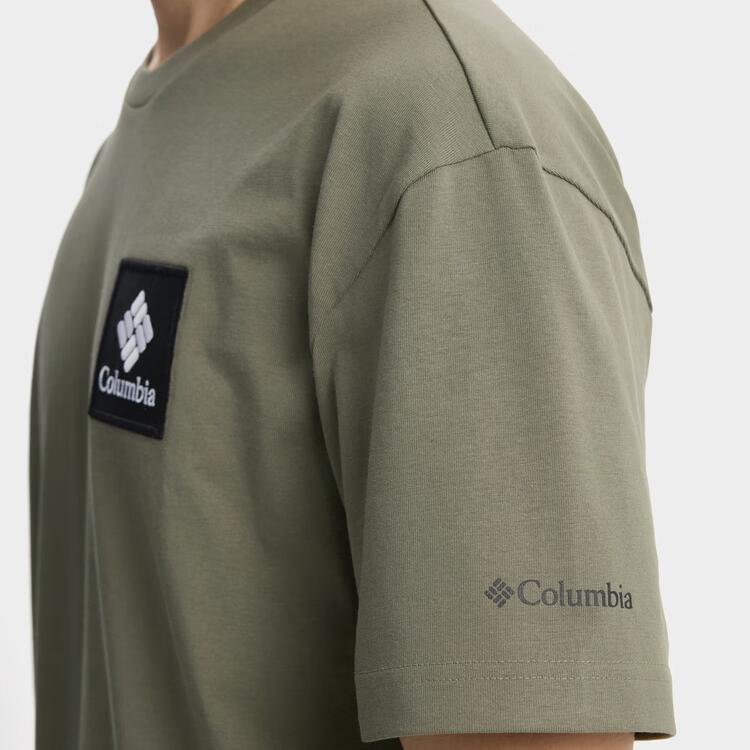 Columbia SS25 T Shirt Men's Dark Green XE9502-397