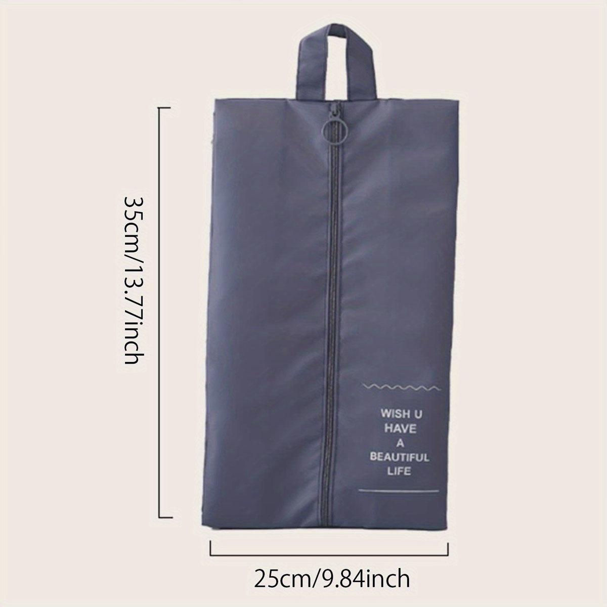 

1pc-Travel Shoe Storage Bag Foldable Waterproof Shoe Bag Large Capacity Portable Sports Shoes Dustproof Slippers Organizer