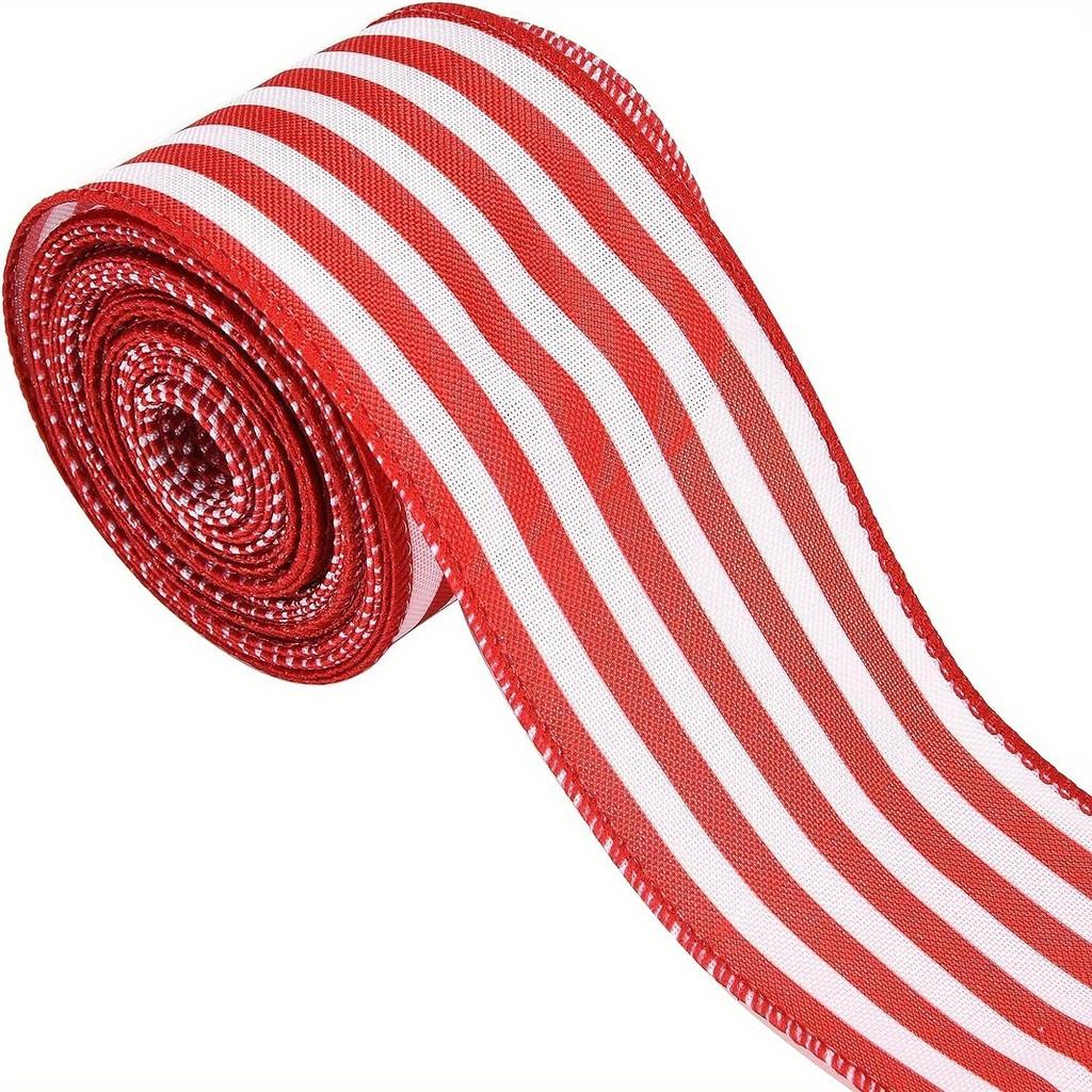 

Timeless Red Christmas And White Check Ribbon For Elegant Gift Solutions Wrapping Christmas Ribbon B