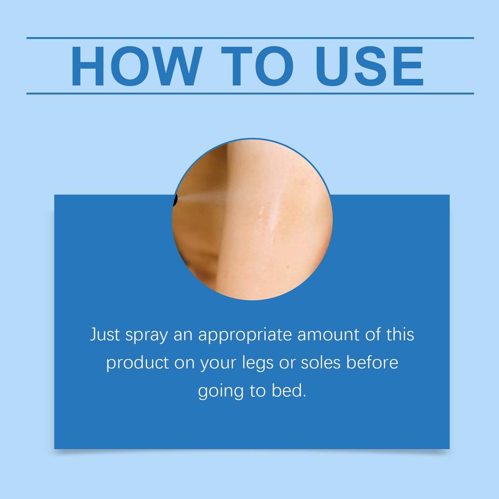 Organic Magnesium Oil Spray Fast Absorbent Promotes Calm Sleep And Relaxation 100ml