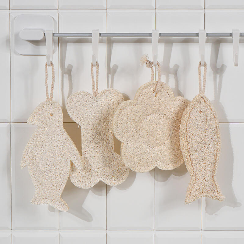 Natural dishwashing sponge, multi-purpose, 2-ply kitchen cleaning sponge