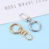 2/4/8Pcs 5*2.3cm Spring Snap Clasp Hooks Key Ring Pendant DIY Jewelry Making Findings Keychain Bag Buckle Supplies