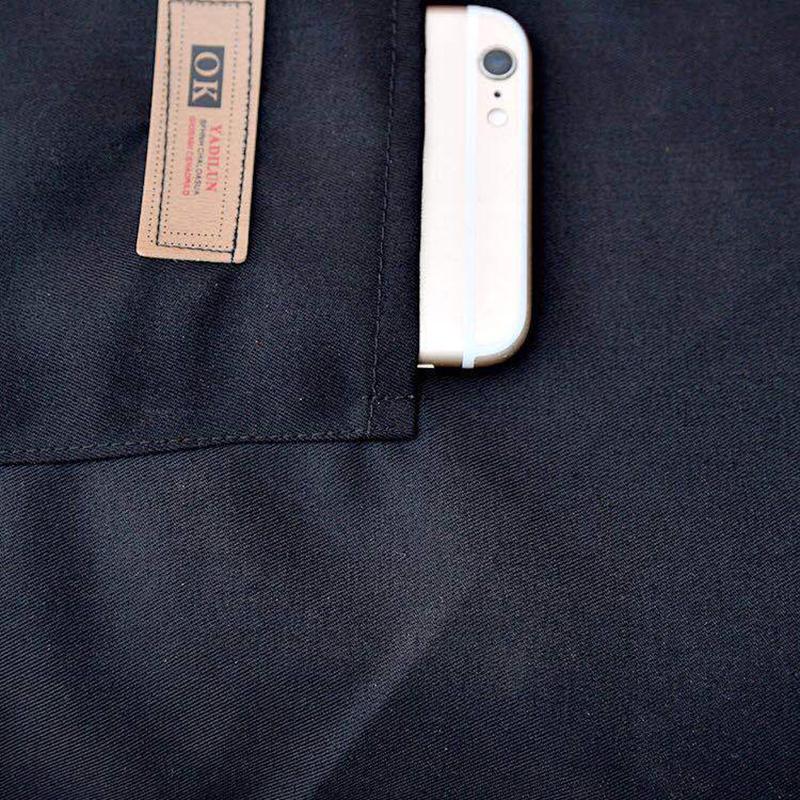 Plátěná polyesterová kapesní zástěra Řezník Řemesla Pečení Chefs Kuchyně Vaření Bbq