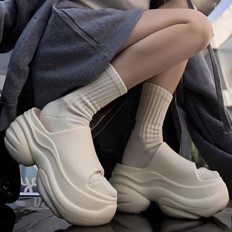 Fashion 2025 Hot Sale Ladies Shoes Basic Women's Slippers Fashion Open Toe New Bathroom Slippers Summer Concise Platform Slipperszapatos