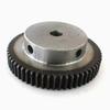 60 Teeth 1 Module 45# Steel Gear, DIY Metal Gear Spur Gear Top Screw Hole Toy Car Motor Gearbox