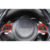 For Toyota 86 Subaru BRZ 2013-2022 Bright Red Steering Wheel Button Cover Trim