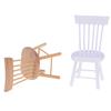 1:12 Dollhouse Miniature Dining Furniture Wooden Chair
