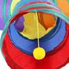 Cat Toys Cat Tunnel and Cat Cube Pop Up Collapsible Kitten Indoor Outdoor Toys-Collapsible 3 Way or 1wayCat Tube- for Cat, Puppy, Kitty, Kitten,