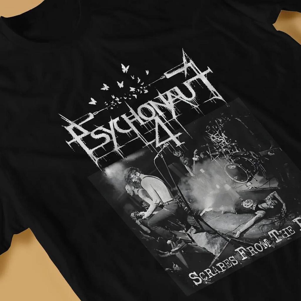 Scrapes From The Past T Shirts Unisex  100% Cotton Cool T-Shirt Crew Neck Psychonaut 4 Tee Shirt Short Sleeve Clothes New Arrival