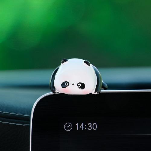 Cute Piggy Girl Figurine Kawaii Cartoon Resin Statue Car Decor Mini Ornament Home Desk Decoration Adorable Animal Doll Gift