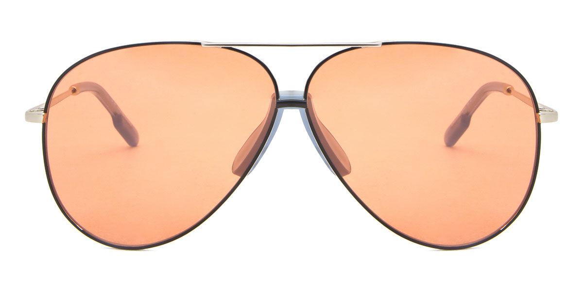 

Kenzo Kz 40012f Asian Fit 32s Unisex Sunglasses Gold Black/63-8-145