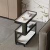 Yumei Modern Rolling Bedside Table