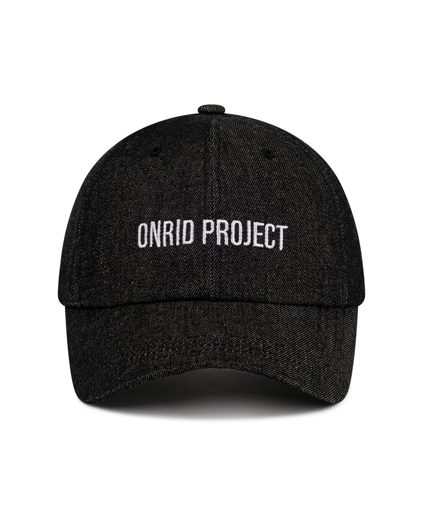 ONRIDPROJECT Denim Logo Ball Cap - Black