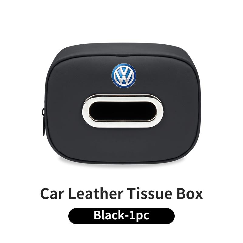 Car Seatback Tissue Box Paper Storage Bag Napkin Holder Accessories For Volkswagen VW T5 Amarok 2013 Tiguan Golf 4 5 6 7 Zy7
