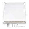 Duct Air Outlet Air Outlet Reliable White Exterior Wall Exhaust Outlet Multifunction 1 Pc ABS Duct Covers Vent Grilles