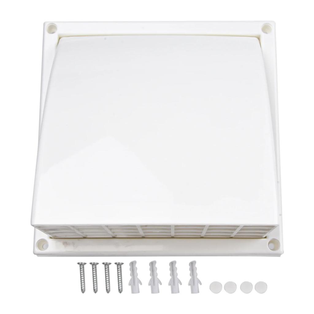 Duct Air Outlet Air Outlet Reliable White Exterior Wall Exhaust Outlet Multifunction 1 Pc ABS Duct Covers Vent Grilles