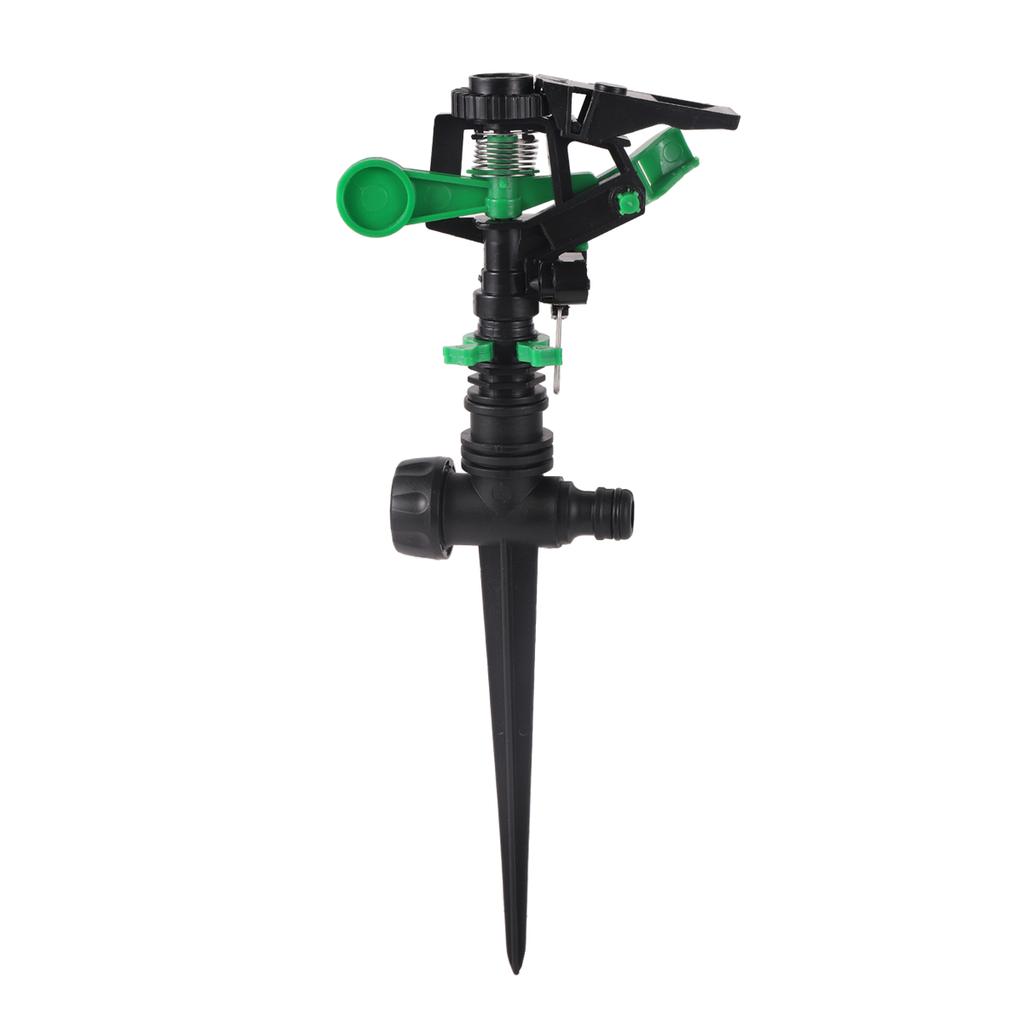 1/2" Male Thread Controllable Angle Rocker Nozzle With 3-Kinds Bracket Kits Garden Irrigation Landscaping Adjustable Sprinkler