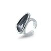 Minimalist Rhinestone Open Ring For Women Korean Fashion Geometry Adjustable Knuckle Ring Party Jewelry Lady Gift