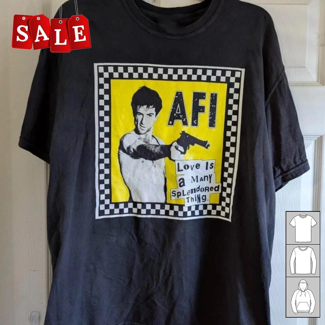 New Taxi Driver AFI Love is A Many Splendored Thing S-5XL Shirt CA818 Unisex T-Shirt S