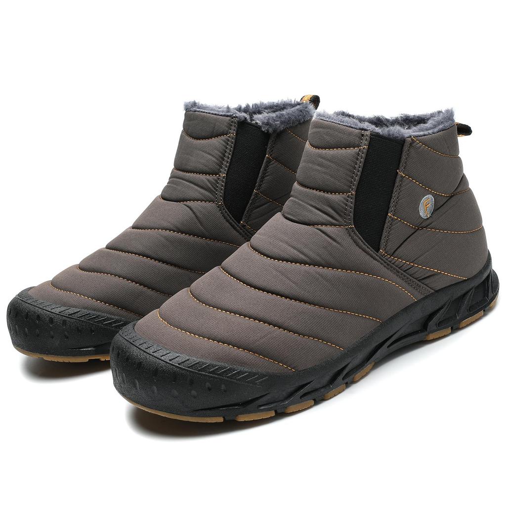 Men Snow Boots Women Winter Cotton Shoes Super Warm Ankle Boots Waterproof Warm Plush Boots Footwear Plus Size 47 Outdoor High Top Warm Furry Sneakers