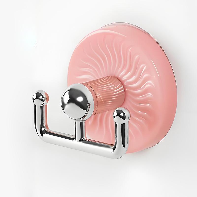 

Rotatable Macaron Color Adhesive Hooks for Bathroom & Kitchen